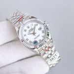 C Factory ROLEX 904L Steel Swiss 2671  28MM Lady White Watch